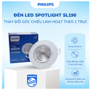 Đèn Âm Trần Philips Spotlight SL190