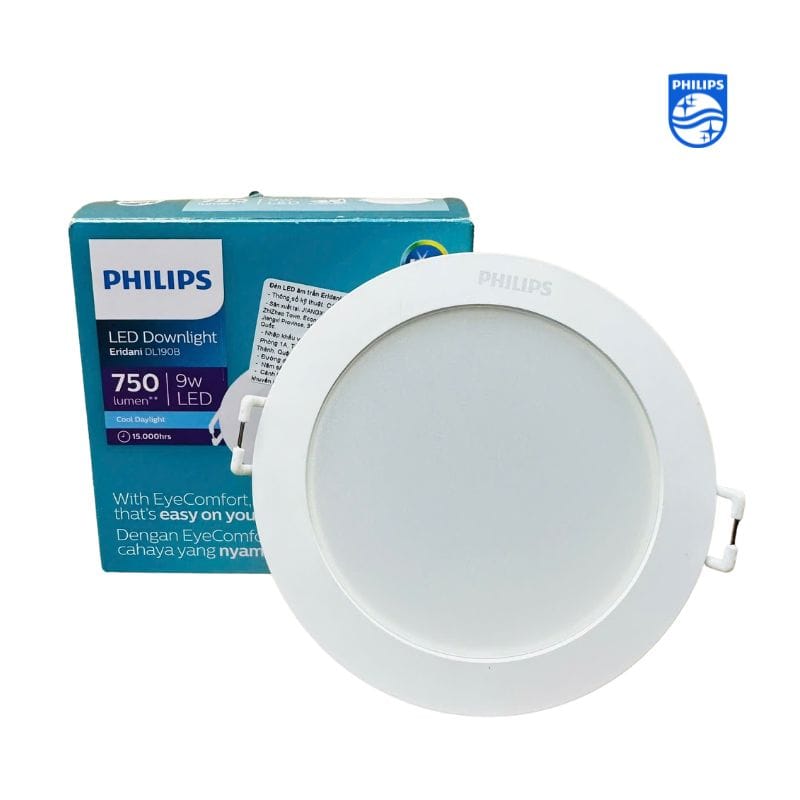 Combo 10 bóng đèn philips Eridani 9W - D90
