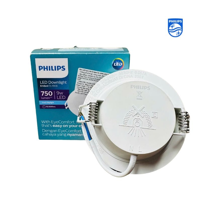 Combo 10 bóng đèn philips Eridani 9W - D90