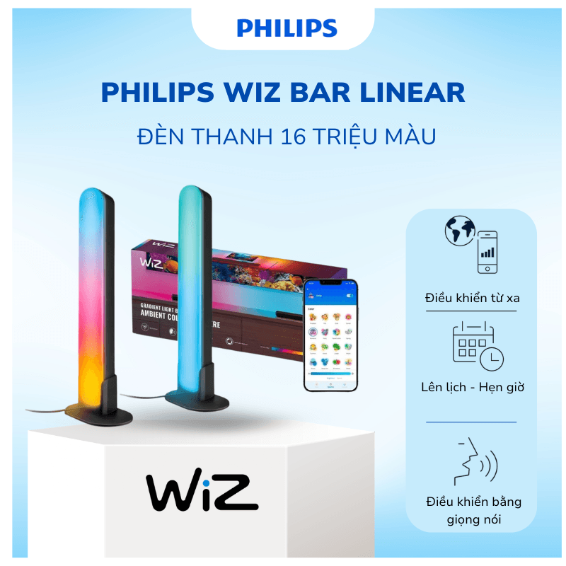 Đèn LED Thông Minh Philips WiZ Bar Linear