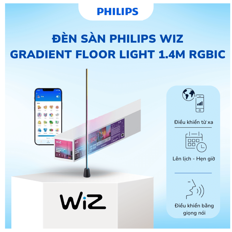 Đèn sàn thông minh Philips WiZ