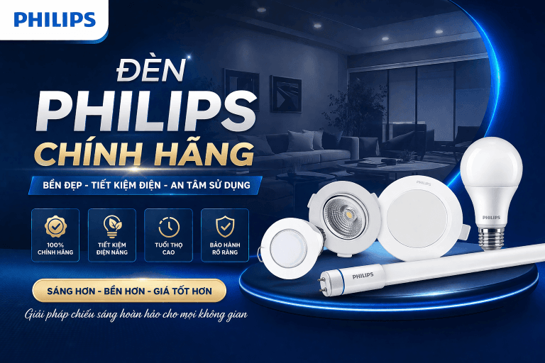 Đèn philips chính hãng
