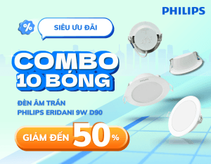 đèn philips âm trần
