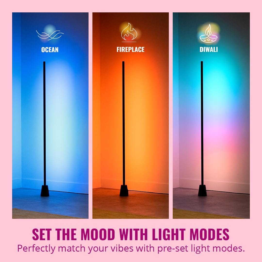 Đèn sàn gradient floor light
