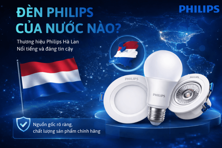 đèn philips của nước nào